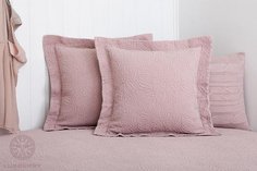 Наволочка декоративная LUXBERRY КАМЕННЫЙ ЦВЕТОК ягодный сорбет 47х47