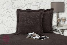 Наволочка декоративная LUXBERRY VELVET темный шоколад 47х47