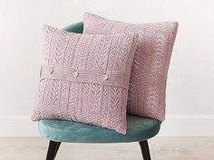 Наволочка декоративная LUXBERRY LUX 11 пепельно-розовая 40х41