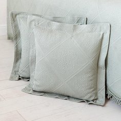 Наволочка декоративная LUXBERRY ALICE зеленая 47х47