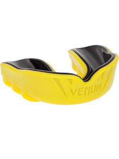 Капа боксерская с футляром Venum Challenger Yellow/Black