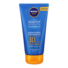 Крем-гель солнцезащитный Nivea Sun "Защита и лёгкость", SPF 30, 175 мл