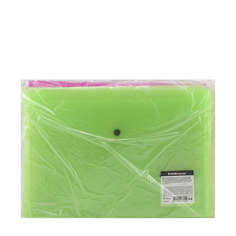 Папка-конверт Erich Krause на кнопке A4