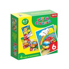 Развивающая игра Дрофа-Медиа Играй и собирай 2944