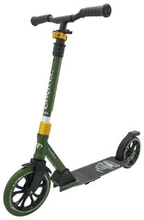 Городской самокат Tech Team Caravel 230 зеленый 080025