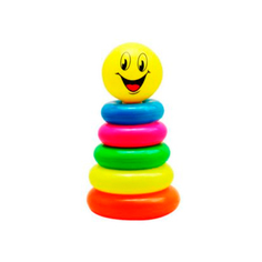 Пирамидка Колобок, 18 см Наша Игрушка