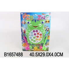 Игровой набор Shantou Gepai Рыбалка 2 удочки + 15 рыбок, B1657488