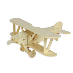 Пазл 3D REZARK "Биплан", 18,5х21,5х9,5 см, арт. ROT-021