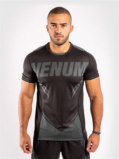 Футболка мужская Venum Impact Dry Tech черная XL