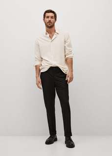 Струящаяся рубашка regular fit - Forona Mango