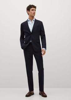 Рубашка Tailored slim fit с фактурной выделкой - Emporda Mango