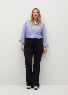 Рубашка regular fit из хлопка - Blus8 Mango