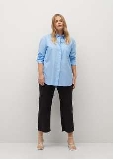Рубашка regular fit из хлопка - Blus8 Mango
