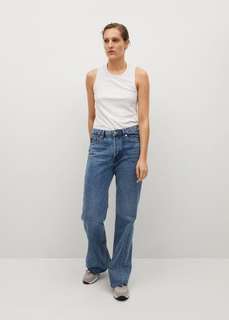 Топ с двойным воротником - Tipy Mango