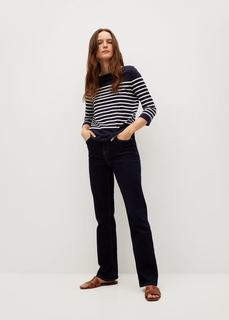 Футболка из органического хлопка в полоску - Parisian Mango