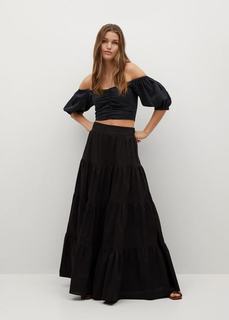 Укороченный топ с открытыми плечами - Venice-l Mango