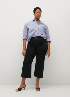 Джинсы-кюлоты с посадкой на талии - Charlote Mango