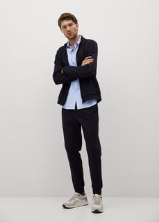 Рубашка slim fit из хлопка стретч - Jackson2 Mango