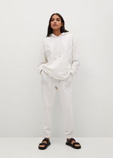 Свитшот с капюшоном, хлопок - Sporty-a Mango