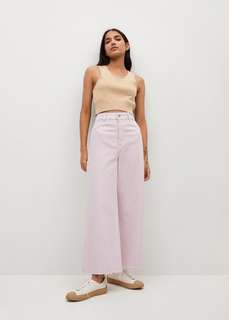 Джинсы-кюлоты с завышенной талией - Carol Mango