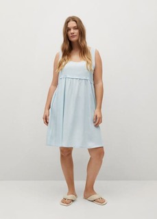 Короткое платье из лиоцелла - Adri-i Mango