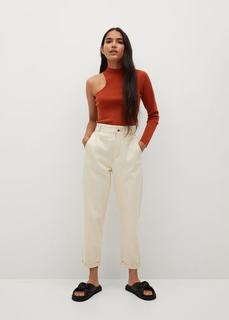 Асимметричный топ из трикотажа - Tate Mango