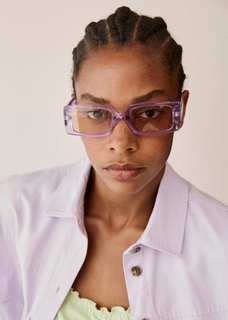 Солнцезащитные очки в квадратной оправе - Layla Mango