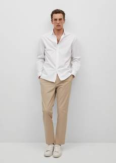 Рубашка relaxed-fit из хлопка - Faro Mango