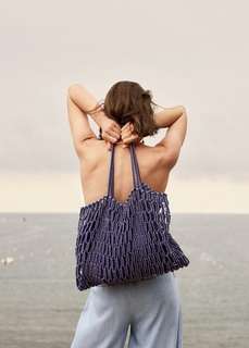 Плетеная сумка-шопер - Embolo Mango