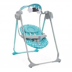 Качели Chicco Polly Swing Up, Turquoise, голубой