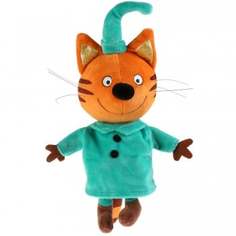 Озвученная мягкая игрушка "3 Кота. Компот" Мульти-Пульти