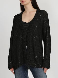 Emporio Armani Кардиган с пайетками