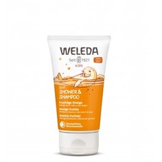 Детский шампунь-гель для волос и тела «Апельсин» Weleda, 150 мл