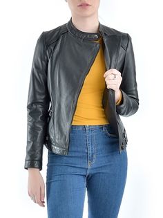 MISHEL Кожаная куртка