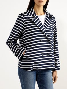 Persona by Marina Rinaldi Плащ в полоску plus size