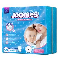 Трусики-подгузники Joonies Premium Soft, р. 5, 15-20 кг, 28 шт