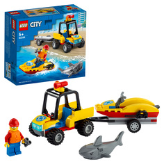 Конструктор LEGO City 60286 Пляжный спасательный вездеход