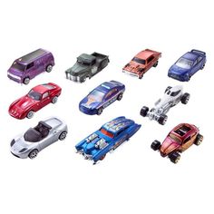 Игровой набор Hot Wheels Набор машинок, 10 шт,