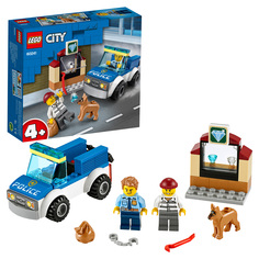 Конструктор LEGO City 60241 Полицейский отряд с собакой