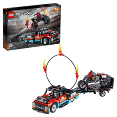 Конструктор LEGO Technic 42106 Шоу трюков на грузовиках и мотоциклах