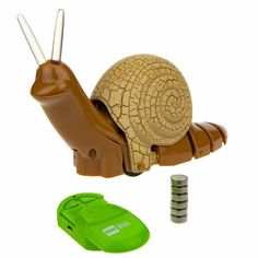 Игрушка на радиоуправлении 1Toy Робо Лайф Улитка 17 см