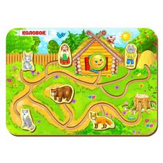 Лабиринт Woodland Колобок, 28.5 х 19.5 х 0.6 см