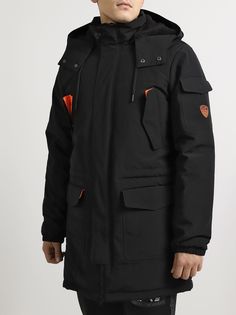 EA7 Emporio Armani Удлиненная куртка