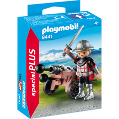 Конструктор Playmobil Экстра-набор: Рыцарь с пушкой