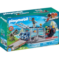 Конструктор Playmobil Динозавры: Вражеское воздушное судно с ящером