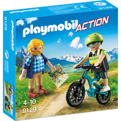 Конструктор Playmobil Горноспасательная: Байкер и путешественник