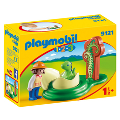 Конструктор Playmobil Девочка и яйцо динозавра