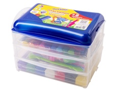 Набор для лепки Юнландия Пластилин 12 цветов 620g 105866