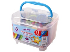 Набор для лепки Юнландия Пластилин 24 цвета 800g 105867