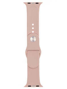 Аксессуар Ремешок Evolution для Apple Watch 42/44mm Sport Silicone Light Rose AW44-S01